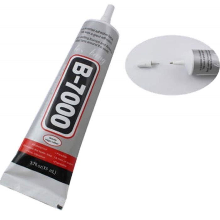 Colle B7000 - SNAKIOX - 15 ml - Transparent - Pour smartphone/tablette - Vitre tactile