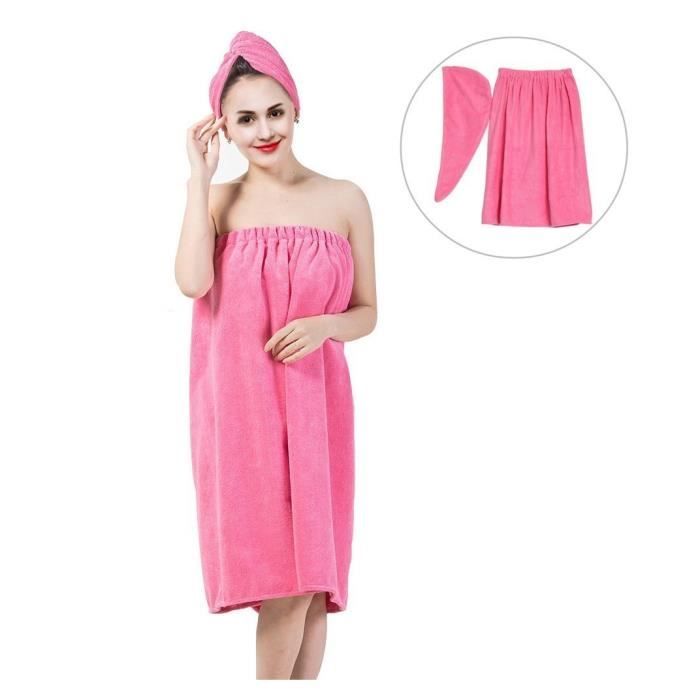 Serviette sortie de bain on sale femme
