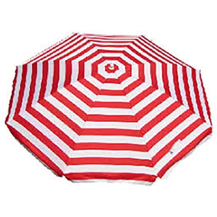 Pincho Grand parasol de plage 200 cm, anti-vent jusqu'à 35 km/h, aluminium, 8 baleines en fibre de verre, poids 1,6 kg (Altea), couleur 8, Grande, Moderne