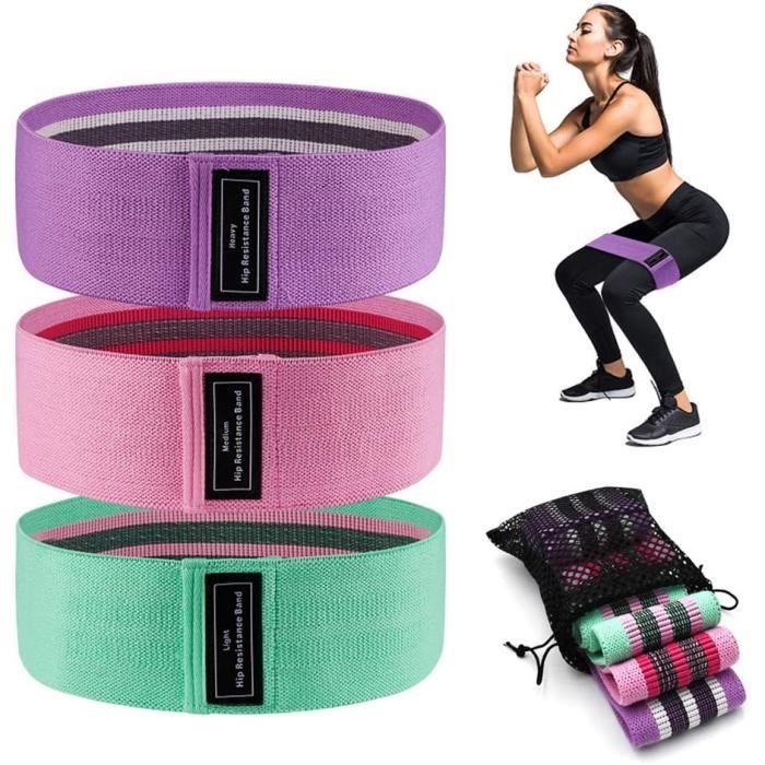 Set De Bandes De Résistance Nemheng – élastiques Fitness Pour Jambes, Fessiers, Pilates, Squat, Yoga