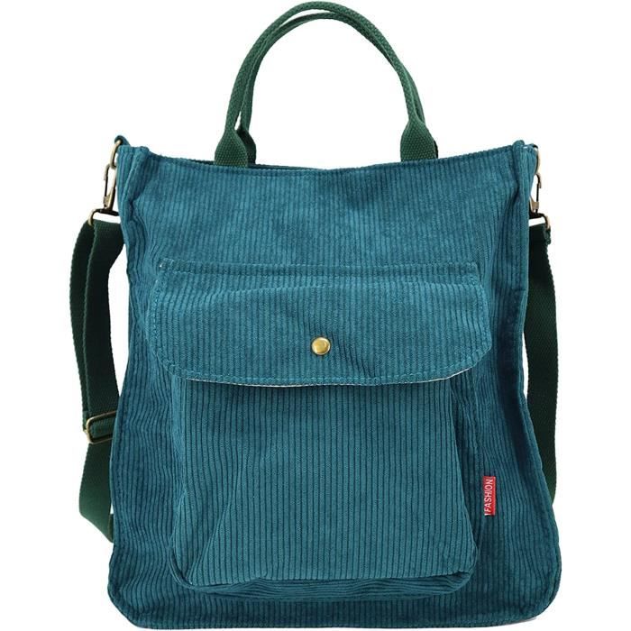 Sac Cabas Tote Bag Femme,Sac ?� Main en Velours C?�tel?�,Mat?�riau Sac Cours avec Fermeture ?�clair 