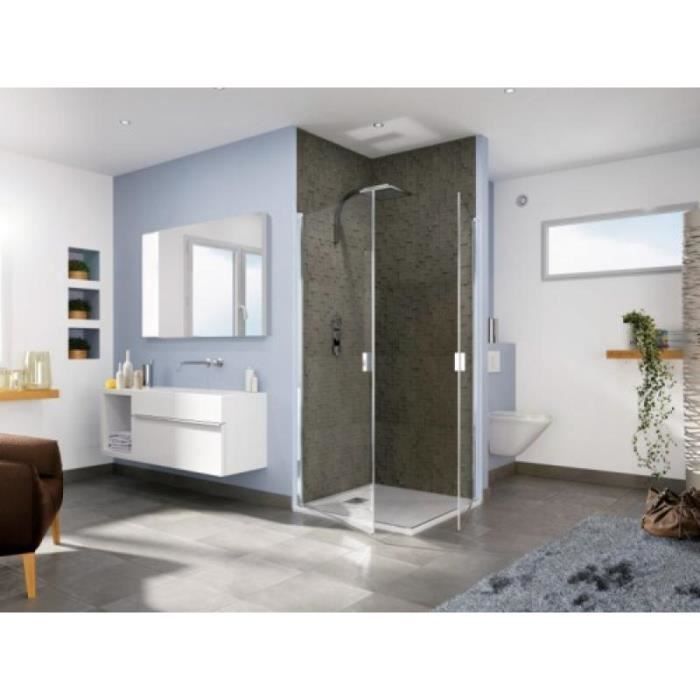 Porte De Douche Pivotante Angle Kinedo Smart Solo P Angle Sans