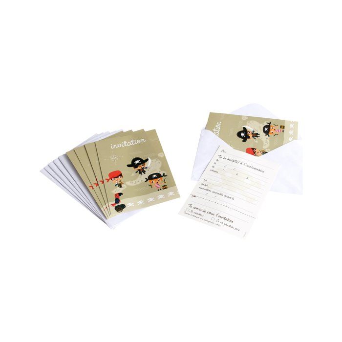 6 Cartes D Invitation Avec Enveloppes Pirate Achat Vente Faire Part Invitation 6 Cartes D Invitation Avec Cdiscount 6 Cartes D Invitation Avec Enveloppes Pirate Achat Vente Faire Part Invitation 6 Cartes D Invitation Avec Cdiscount