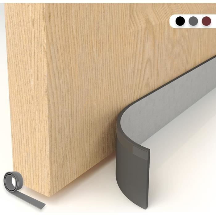 Boudin De Porte 90cm en Eva Anti Froid Bas de Porte Unilatéral avec Joint AutoAdhésif