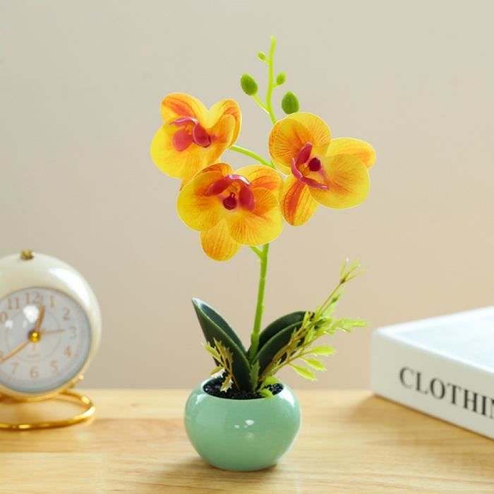 Orchidee Artificiel En Pot