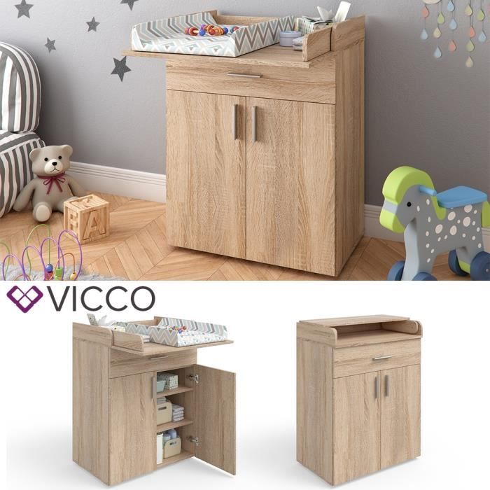 Vicco Table A Langer Lena Table A Langer Baby Kids Table A Langer Meubles Bebe Table A Langer Avec Fonction Pliante Sonoma Cdiscount Puericulture Eveil Bebe