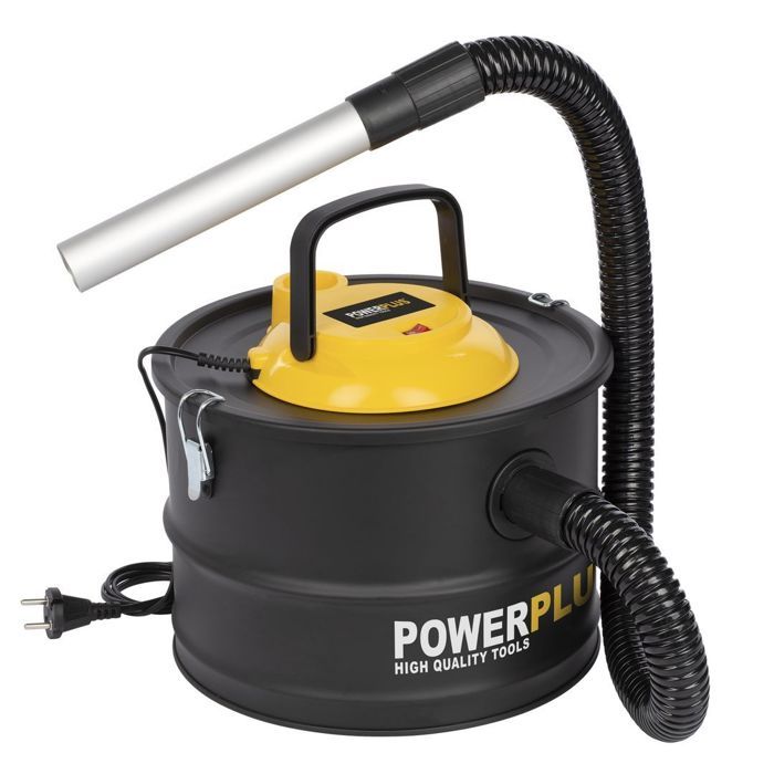 Vide cendres POWERPLUS - 1000W - 15L - Filtre haute efficacité