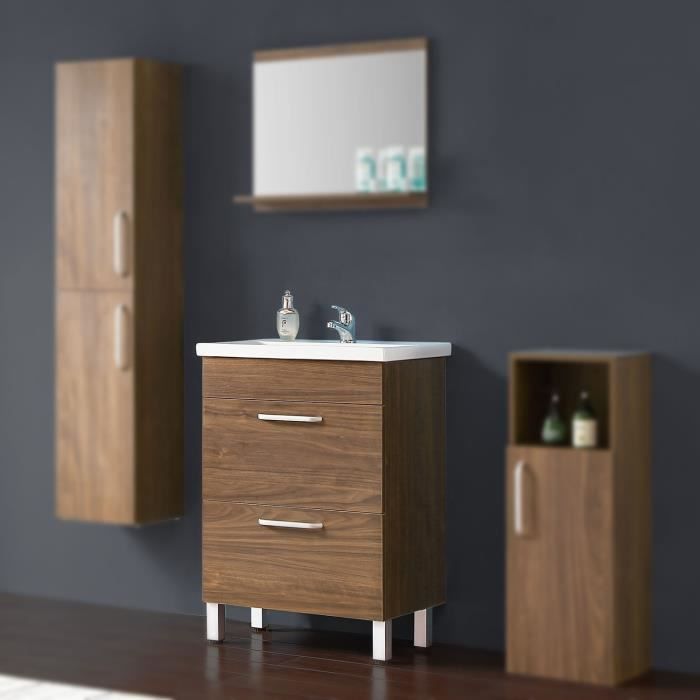 Meuble De Salle De Bain Meuble Sous Vasque Sur Pieds Vasque 2