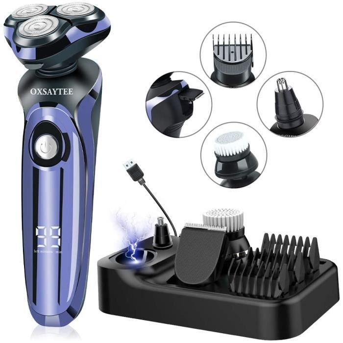 Rasoirs électriques et accessoires Rasoir Électrique Homme 4D Tondeuse  Cheveux Sans Fil IPX7 Étanche - Rasoirs à Têtes R 64664 - Cdiscount  Electromenager