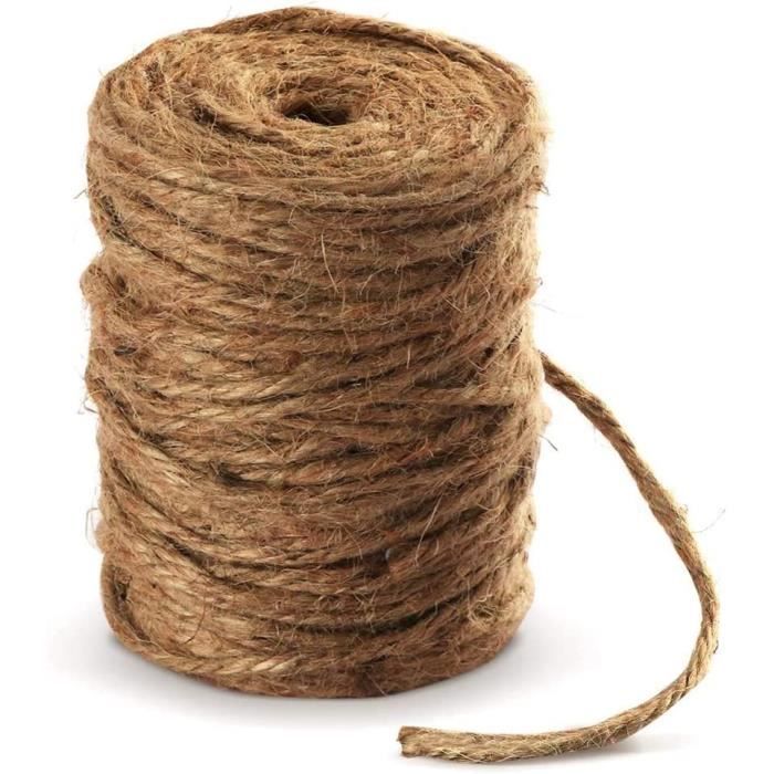 Corde En Jute 10 Mm 10 M 100 % Naturelle Corde En Jute - Fibres Naturelles Corde De Jute Corde