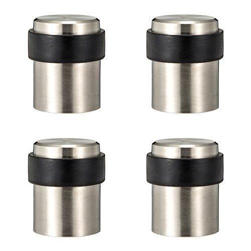 caoutchouc cale de porte en acier inoxydable 13 x 5 x 3,5 cm 1 arr/êt de porte