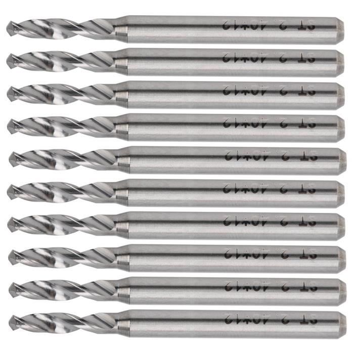 Micro PCB Foret Tige 0.85mm Solide Tungstène Carbure CNC Gravure