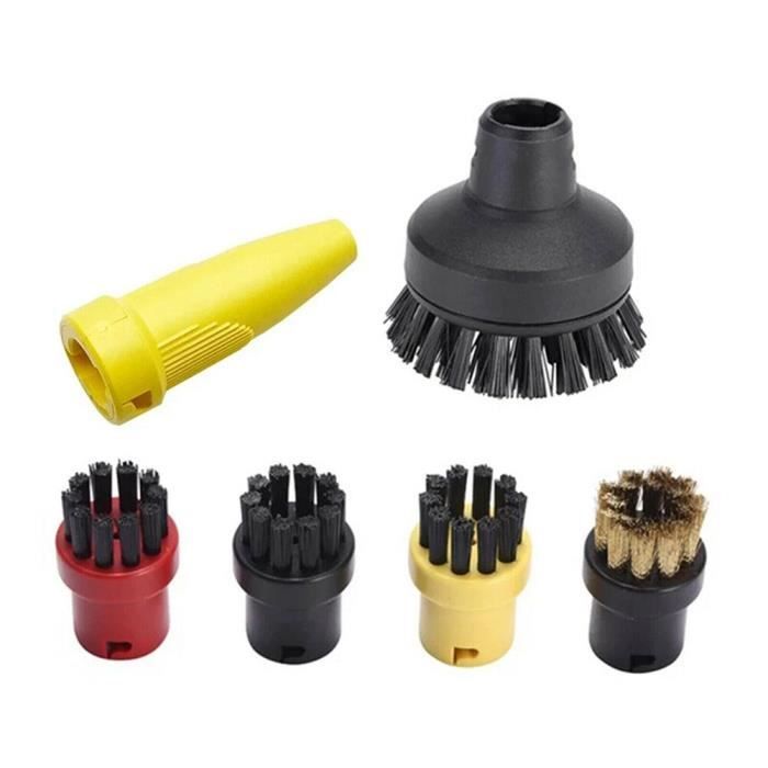Brosse à main,Buse de brosse pour nettoyeur à vapeur KARCHER,outil de Brosse à main,Buse de brosse pour nettoyeur à vapeur KARCHER,outil de