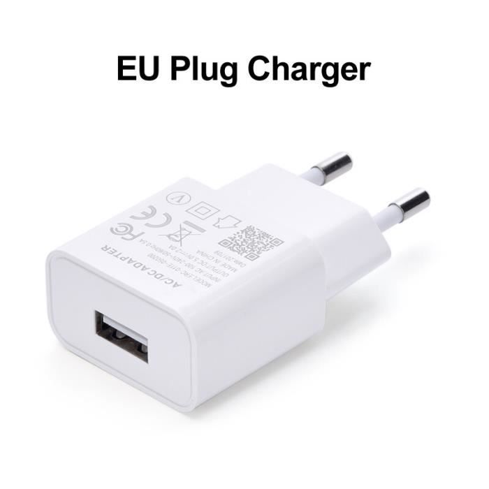 Chargeur Rapide + Câble Micro USB Pour Huawei Y6S 2019 | Fast Charge Murale Blanc