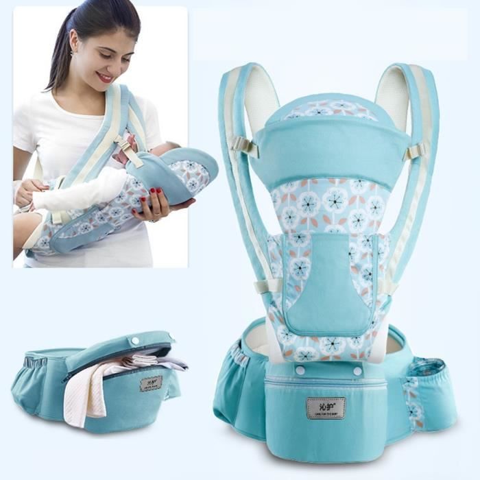 porte-bébé couleur2 Sac à dos ergonomique kangourou pour bébé porte-bébé