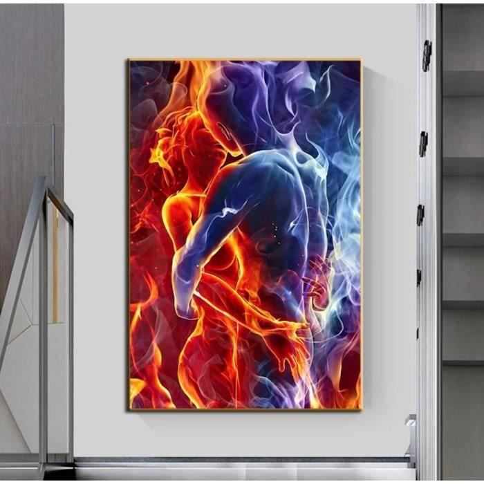 SGWDHPXUK Poster vintage sur toile de 2001 A Space Odyssey pour chambre à coucher - 30 x 45 cm : Stanley Kubrick