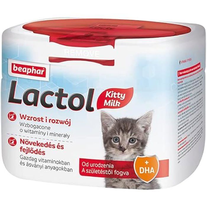Comparer les prix de Aliments de remplacement Laitier - BEAPHAR - Kitty Milk 250G - Pour Chatons - 250 Grammes - Races Moyennes