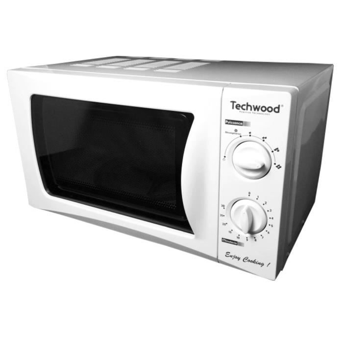 Micro Onde Hauteur 24 Cm Techwood Tmo 208 Micro Ondes 20l Blanc Achat Vente Micro