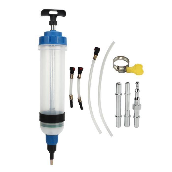 VEVOR Extracteur de Fluide Pompe à Vide Vidange Huile Pneumatique ou Manuel 6,5L