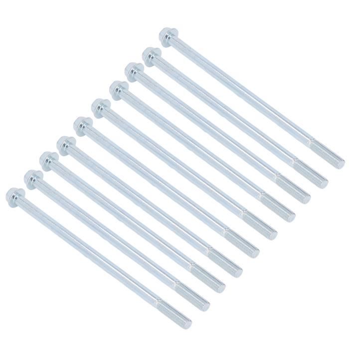 Lot De 3 Boulons De Tour Robustes En Acier Japonais 100 Mm