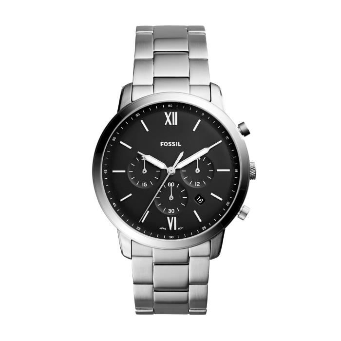 Fossil Homme Chronographe Quartz Montre avec Bracelet en Acier Inoxydable  FS5384 , - Achat/vente montre - Cdiscount