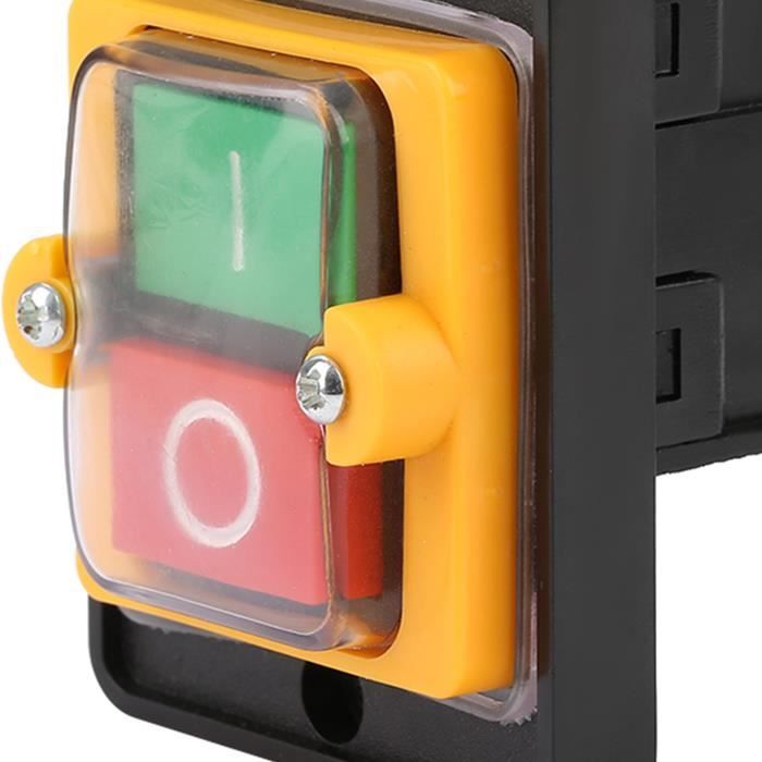 Interrupteur à Bouton-poussoir étanche à L'eau 10A... – Grandado
