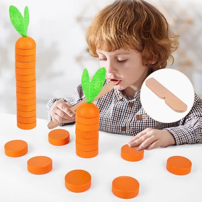 Ensemble De Jouets Grille-pain En Bois Massif, Sûr Et Durable, Bord