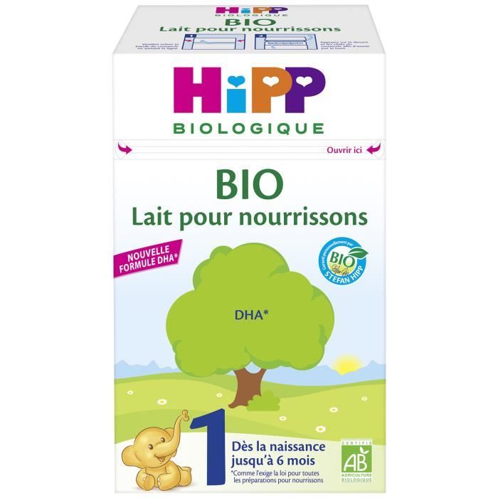 Lait pour nourrissons bio Hipp Pre 0m+ (600g) acheter à prix réduit