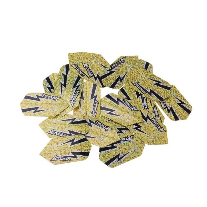 Ailettes De Fléchettes Standard - 60 Pièces Multicolores - Pour Fléchettes Souples Et Acier