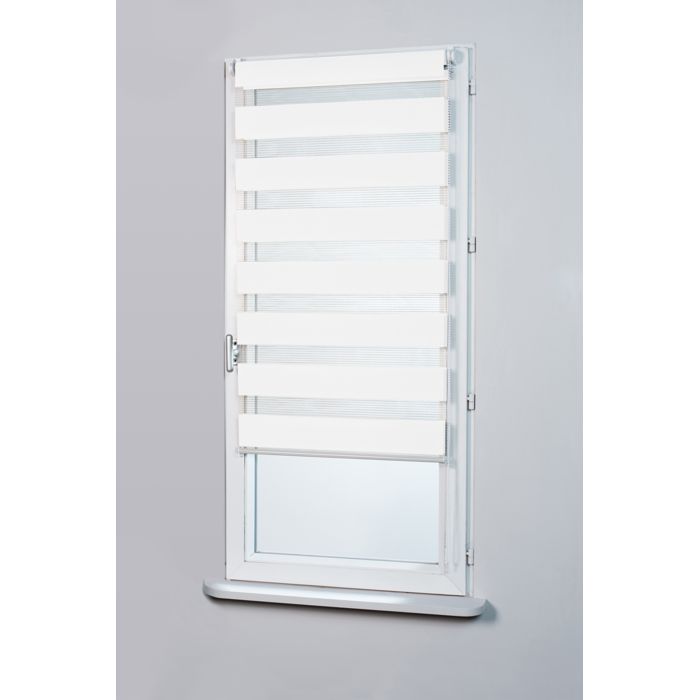 Store Enrouleur Jour Et Nuit Blanc 80 X 190 Cm Achat Vente Store De Fenetre Cdiscount