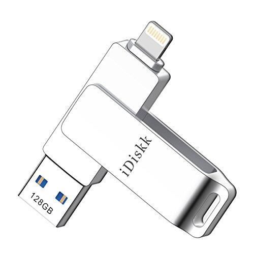 Clé USB iDiskk Lightning pour iPhone cle USB iphone certifiée MFi pour iPhone clé USB de Stockage Externe pour iPhone Compatible avec iPad Mac et PC - vue 2