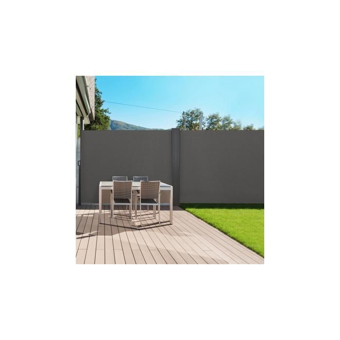 Fr40022229idm ext&eacute;rieur r&eacute;tractable double gris aluminium