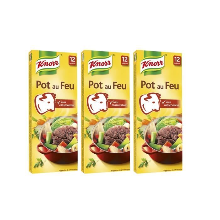 [ Lot 3] Bouillon potaufeu Knorr 120g Cdiscount Au quotidien