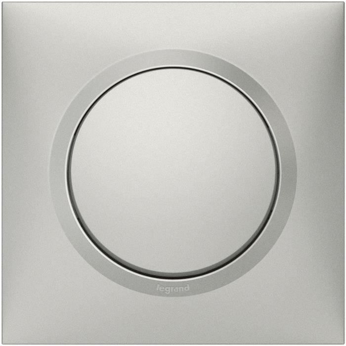 LEGRAND - Poussoir 10a alu complet dooxie