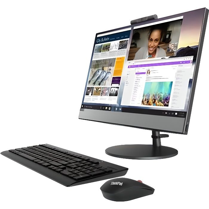 Vente Ordinateur de bureau LENOVO Ordinateur tout-en-un V530-22ICB - Core i3 i3-8100T - 4 Go RAM - 256 Go SSD - Bureau - Windows 10 Professionnel 64-bit pas cher Vente Ordinateur de bureau LENOVO Ordinateur tout-en-un V530-22ICB - Core i3 i3-8100T - 4 Go RAM - 256 Go SSD - Bureau - Windows 10 Professionnel 64-bit pas cher