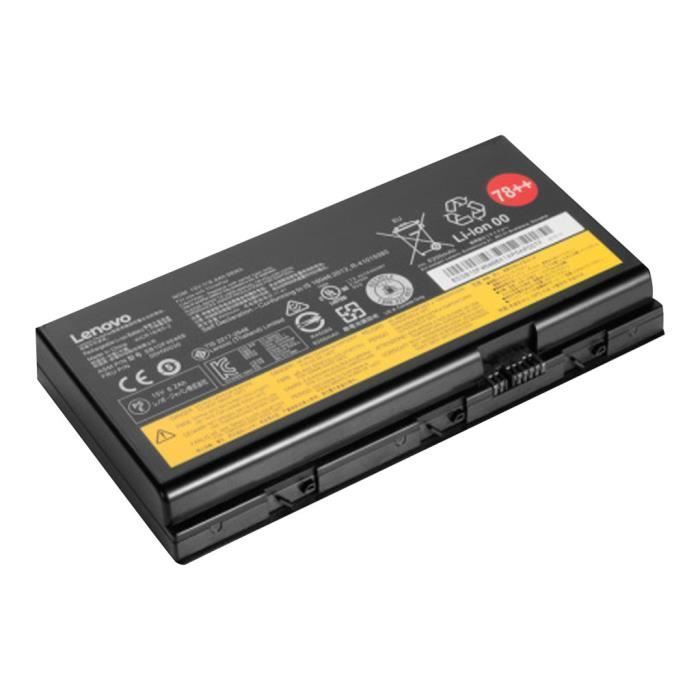 Lenovo ThinkPad Battery 78++ Batterie de portable Lithium Ion 8 cellules 96 Wh pour ThinkPad P70 20ER 20ES P71 20HK 20HL - vue 2