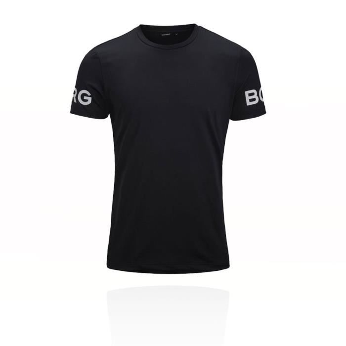 Bjorn Borg Hommes T-Shirt Manche Courte Fitness Sport