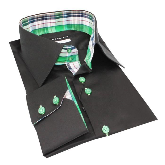 chemise col boutonné