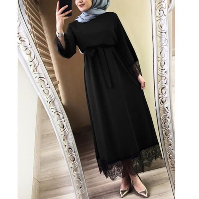 Floral Abaya velours femmes musulmanes robe longue Robe Casual islamique Dubai Cocktail