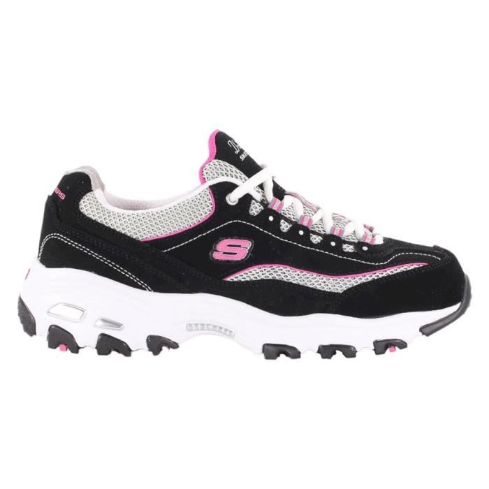 Skechers d'lites noir femme new arrivals