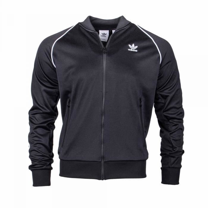 Veste de survetement hc1954 hc1930 Homme ADIDAS Noir Cdiscount Pret a Porter