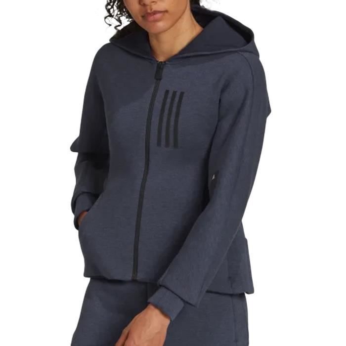 Sweat zippé femme adidas cheap