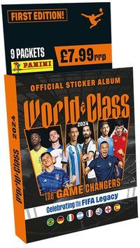 Blister de 7 pochettes - PANINI - FIFA WORLD CLASS 2024 STICKERS - 35 Stickers