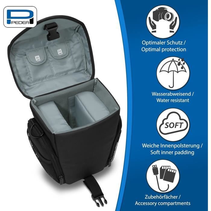 Sac Photo Compact Samsonite 110 Zoom Avec Accessoires Amovibles, Sans Bandoulière