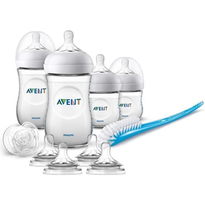 Philips Avent Scd301 02 Kit Nouveau Ne Natural 2 Biberons 260ml