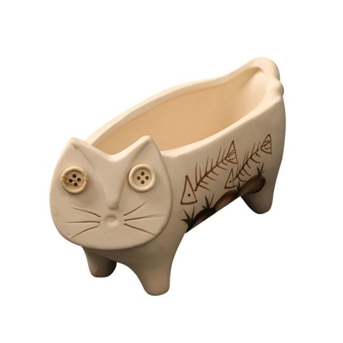 Artisanat De Pot De Fleur De Chat De Poterie Brute De De De 2pcs Pour Le Dortoir De Magasin Jardiniere Bac A Fleur Cdiscount Jardin Artisanat De Pot De Fleur De Chat De Poterie Brute De De De 2pcs Pour Le Dortoir De Magasin Jardiniere Bac A Fleur Cdiscount Jardin