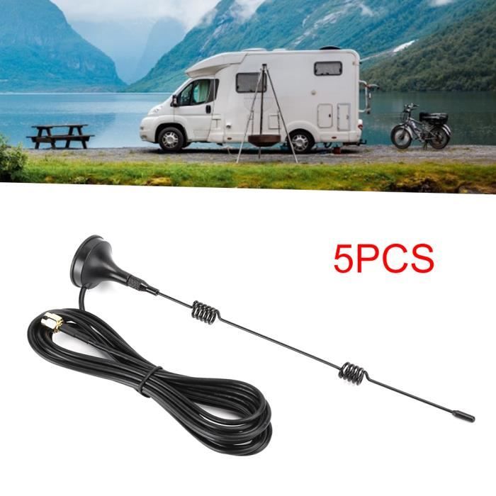 Boîtier De Protection Antenne GPS Extérieur - Design Champignon, ABS, Base Noire Ou Blanche