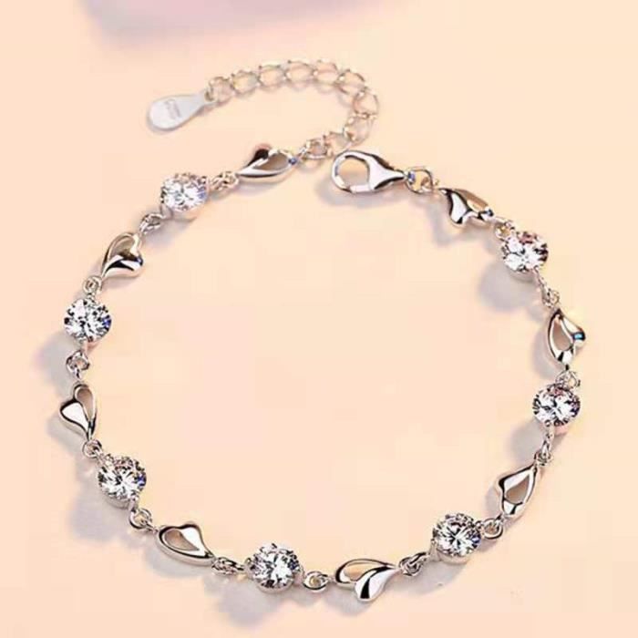 bracelet femme - rmega - elégant et chic - idéal cadeau bijoux pour mariage saint valentin noël anniversaire