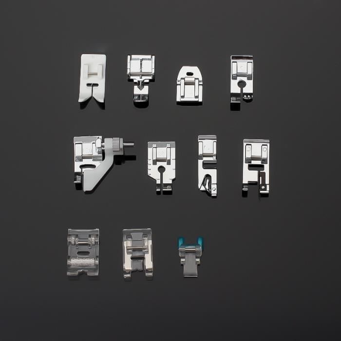 Kit 11 Pieds Presseurs Pour Machine à Coudre – Universel
