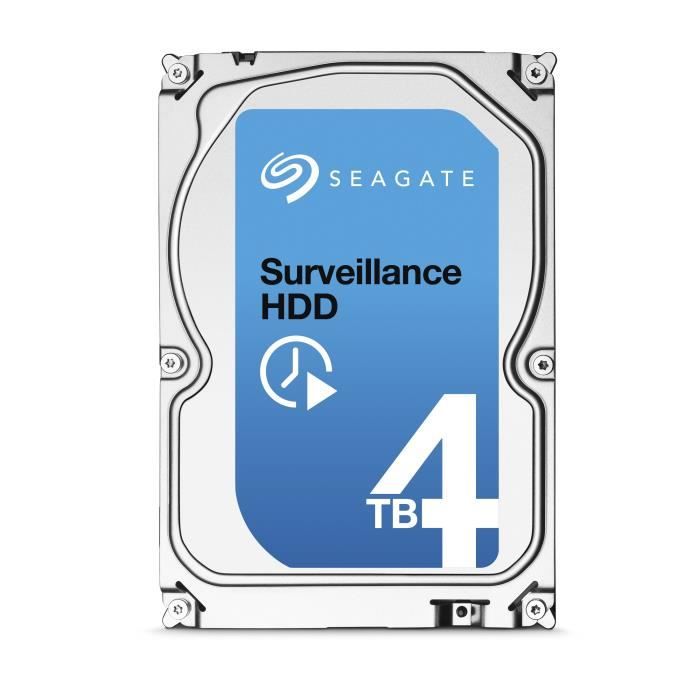 Disque de surveillance SEAGATE ST4000VX000 4To SATA 6Gb/ 5900 RPM